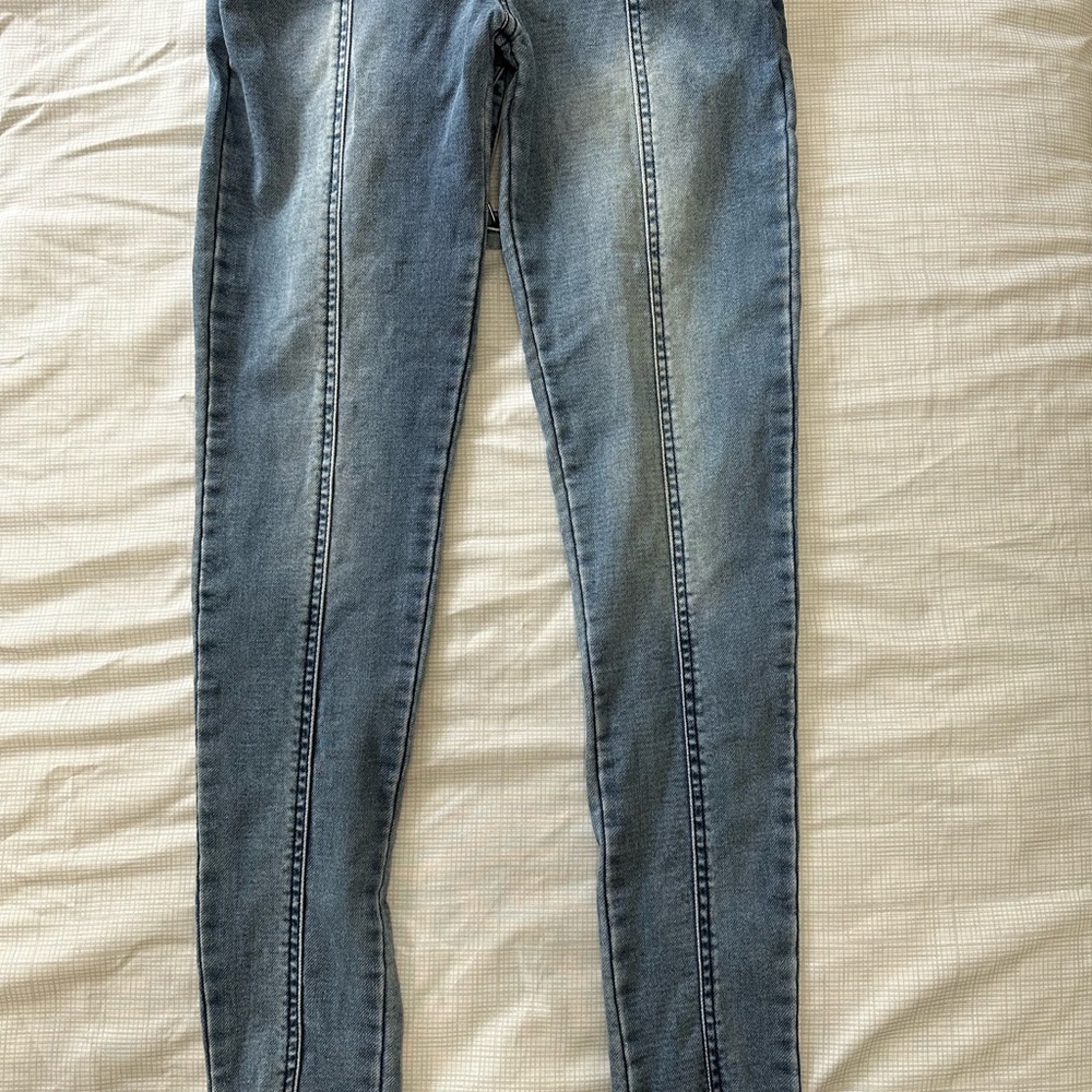 Maniere De Voir Denim Unitard US Size 0 - Picture 7 of 8